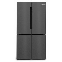 Bosch KFN96AXEA Ψυγείο Ντουλάπα 605lt NoFrost Υ183xΠ91xΒ73.1εκ. Inox